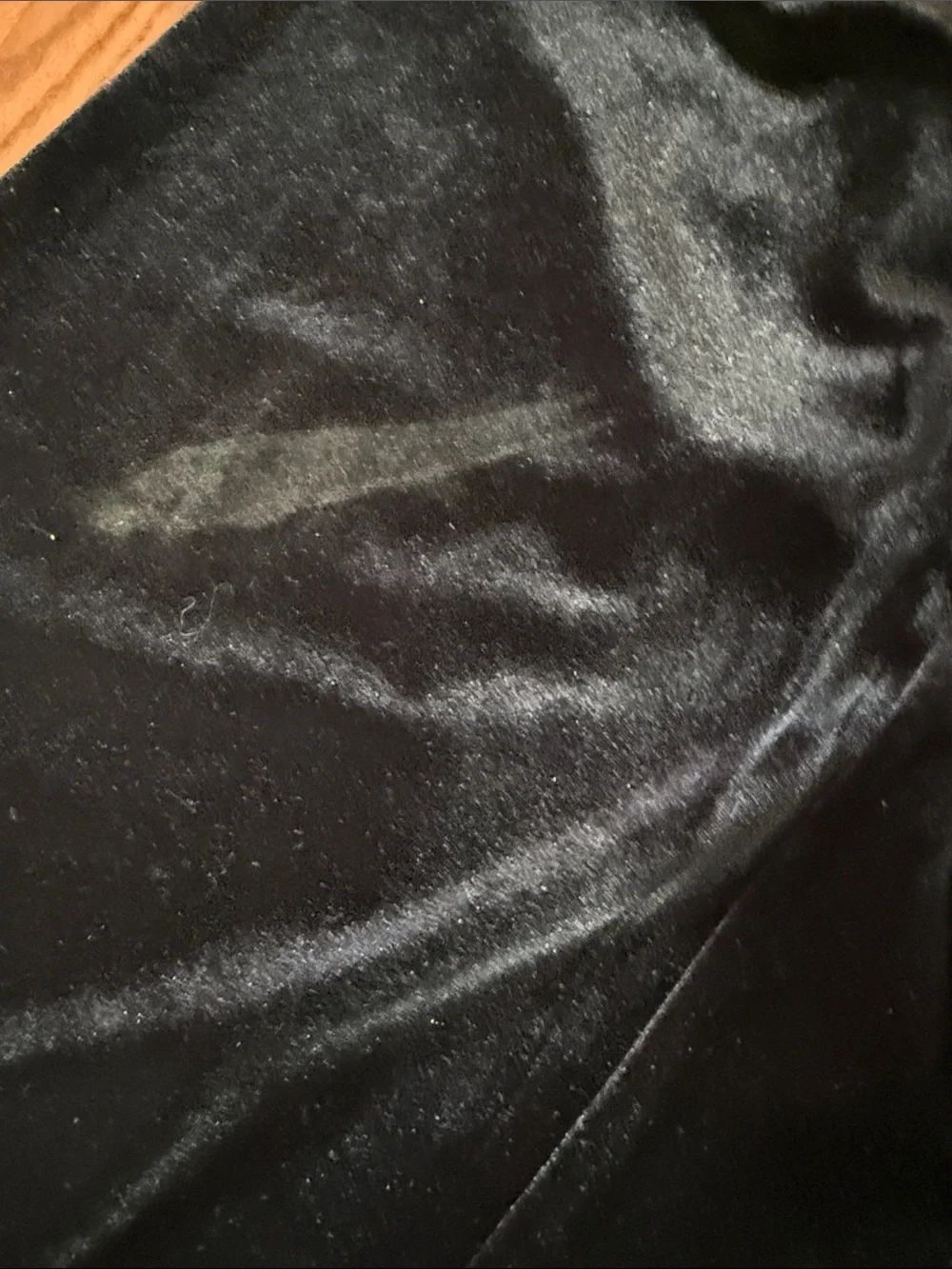 GAP Black Velvet Maxi Skirt
